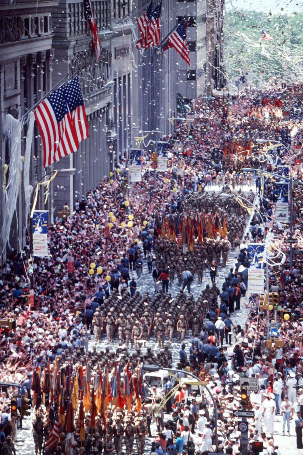an estimated one million people filled the streets of New York City on June 10, 1991 to celebrate th…
