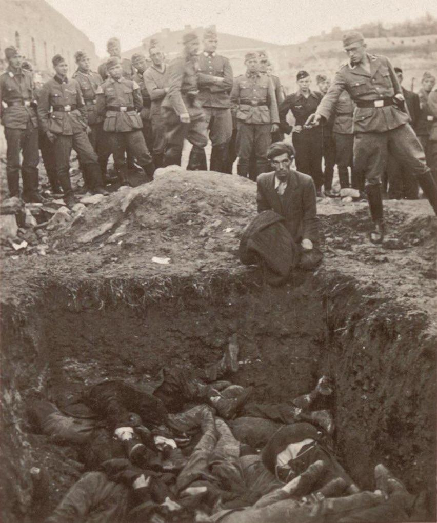 jakobus Onnen, a 35 year old former teacher poses for a photo before executing an unknown Jewish man…