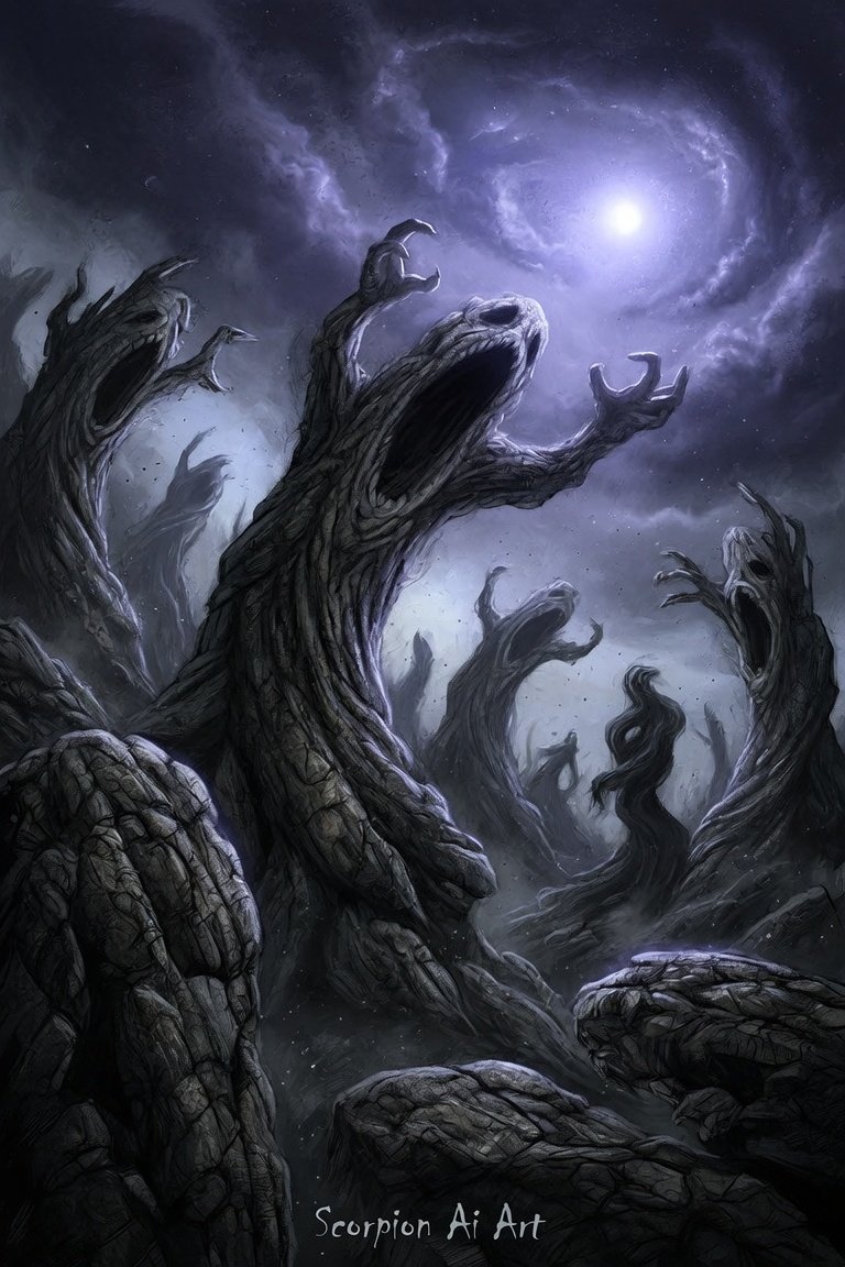 Petrified Forest #ScarySaturday