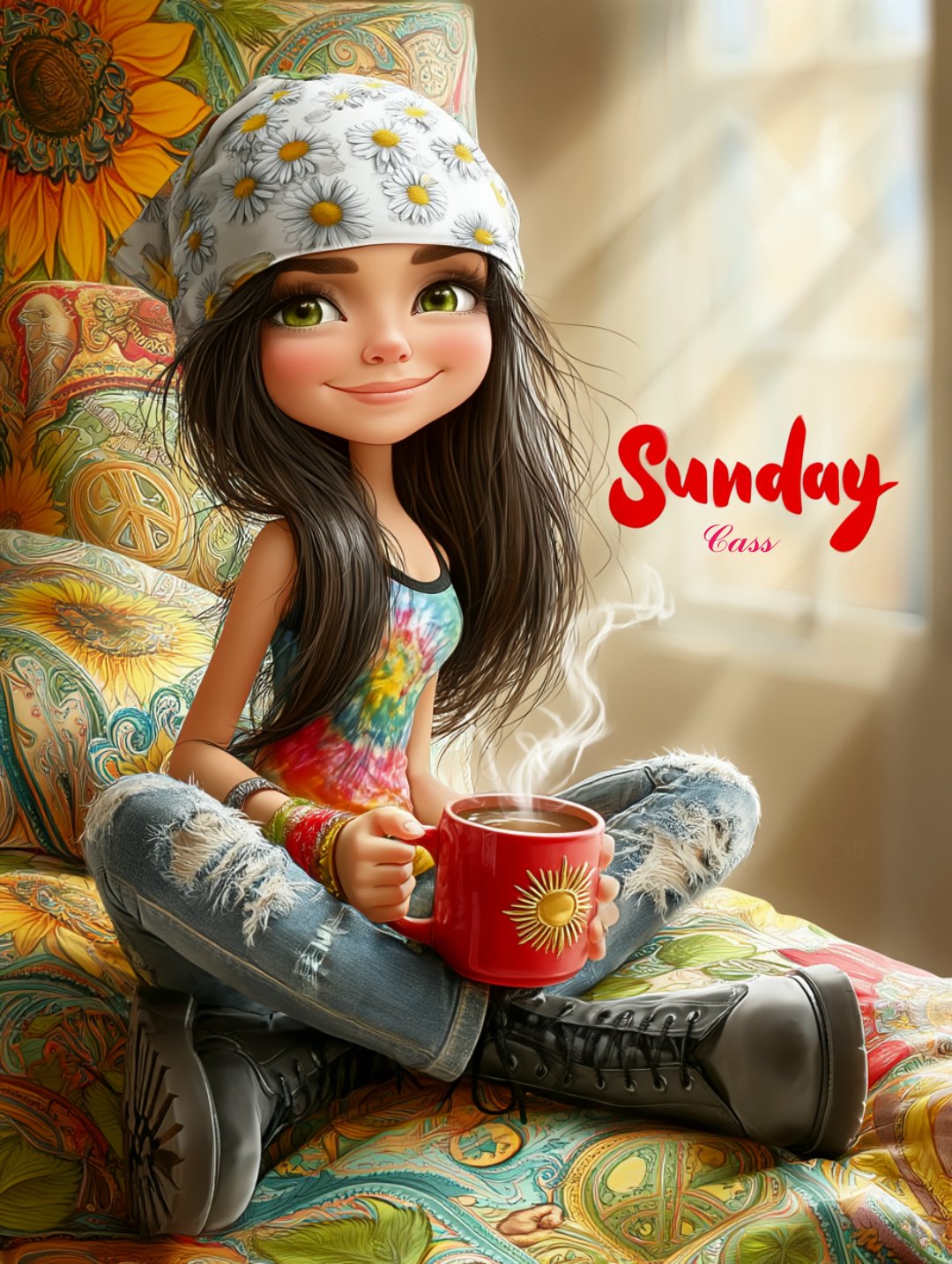 ᑕᕼIᒪᒪIᑎ ᔕᑌᑎᗪᗩY ᖴᑌᑎᗪᗩY ᥫ᭡.ִֶָ𓂃☕︎