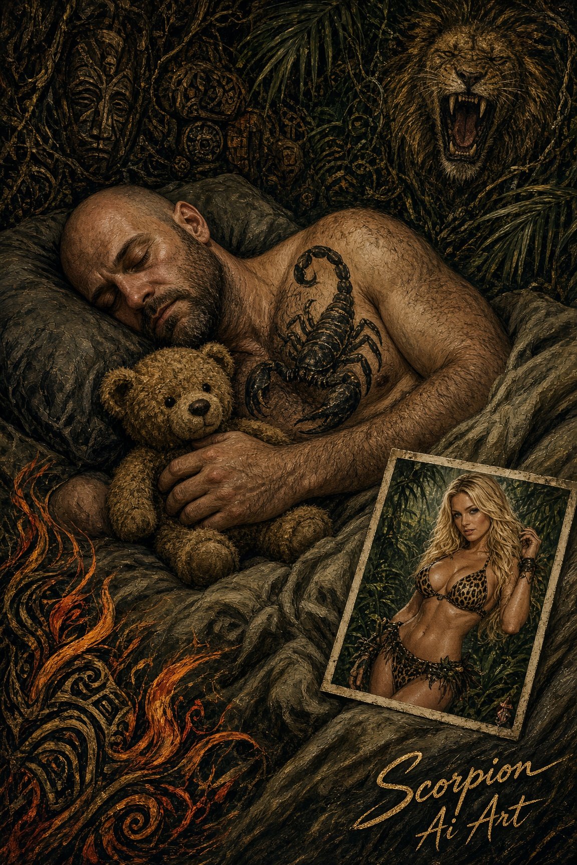 Goodnight 🌙 #AfricanJungleChaos #HopelessRomantic