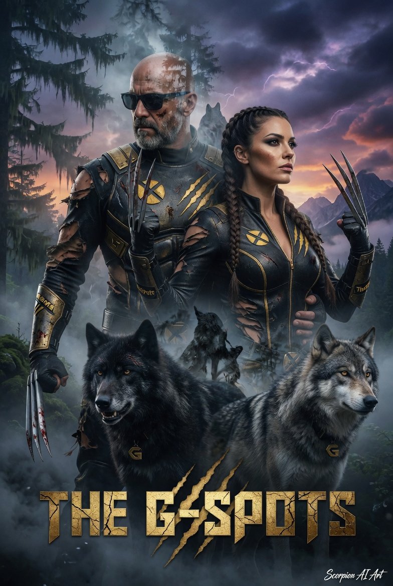 Wolverine Duo All are welcome #wolfwednesday #goodnight They are not 𝕏 Men they are the G-Spots 🫢😂🧡🐺