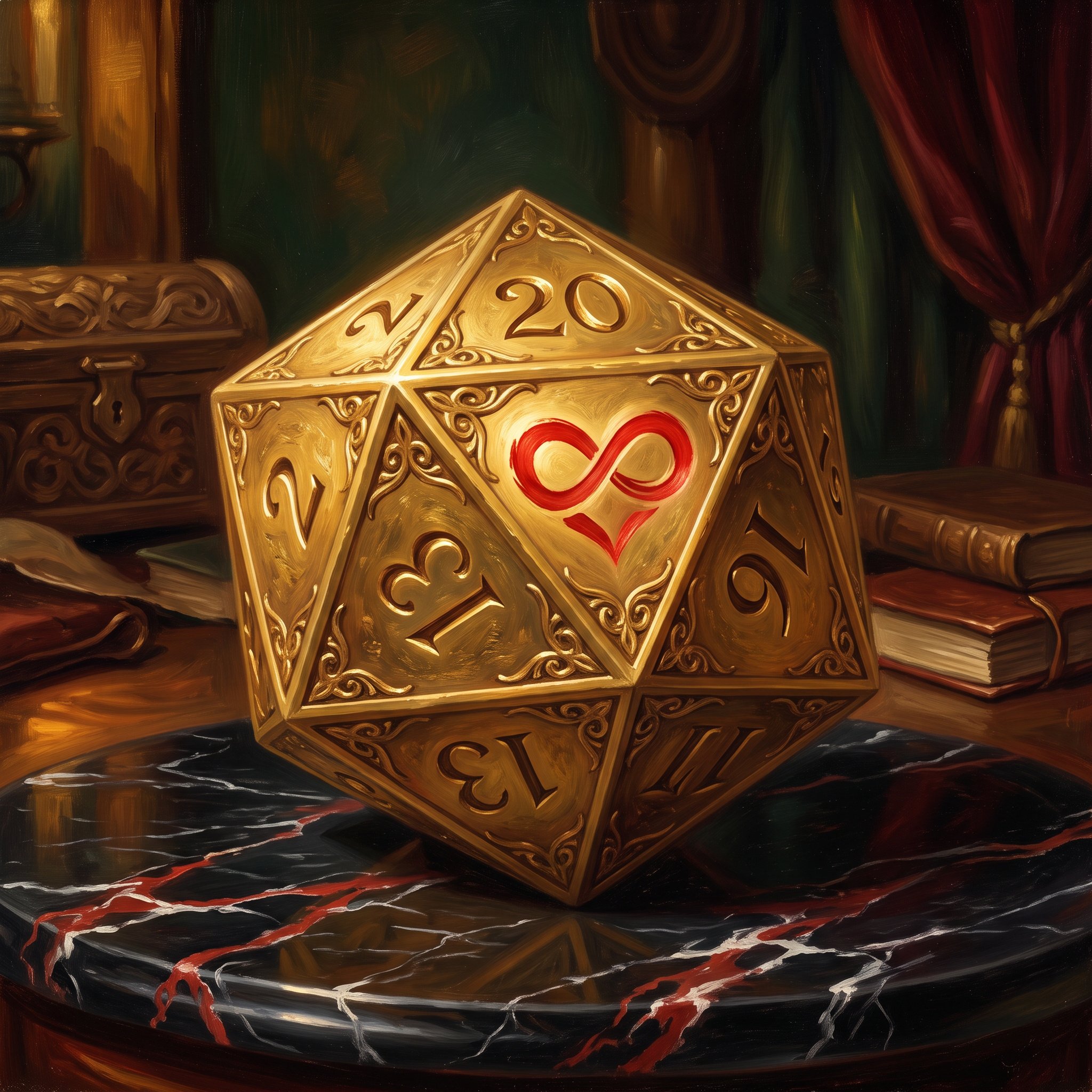 Just for fun... Behold, the Heart of Gold, Improbability Die.