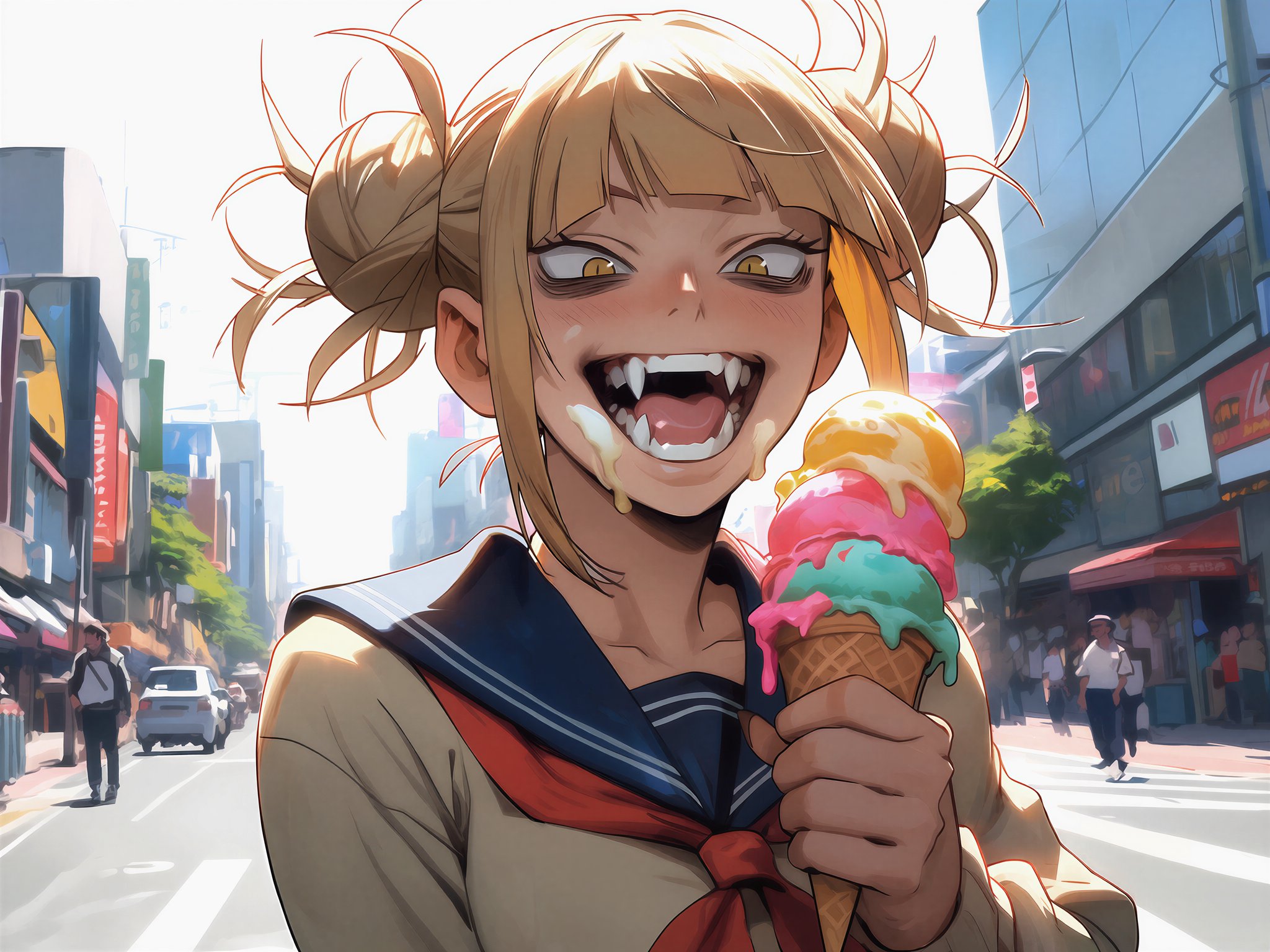 Stay cool! Eat ice cream! 🍨😋