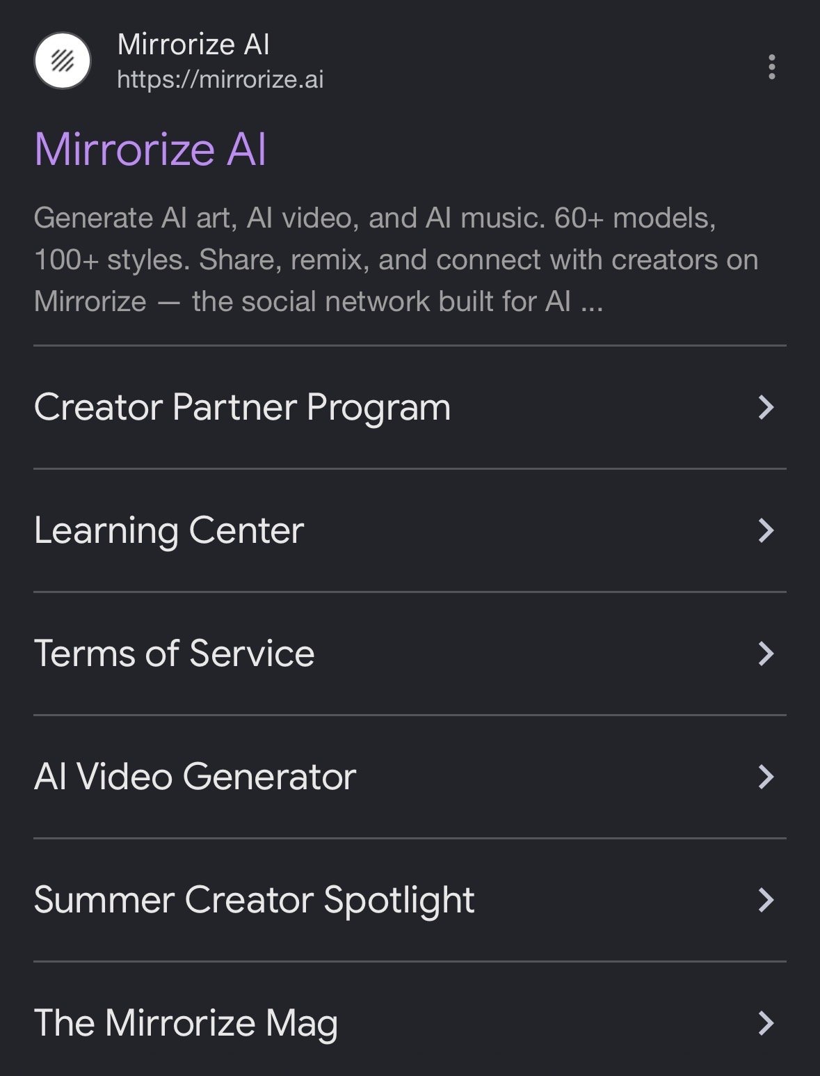 Mag is now front lining the mirrorize in search! More and more traffic is going to this public write…