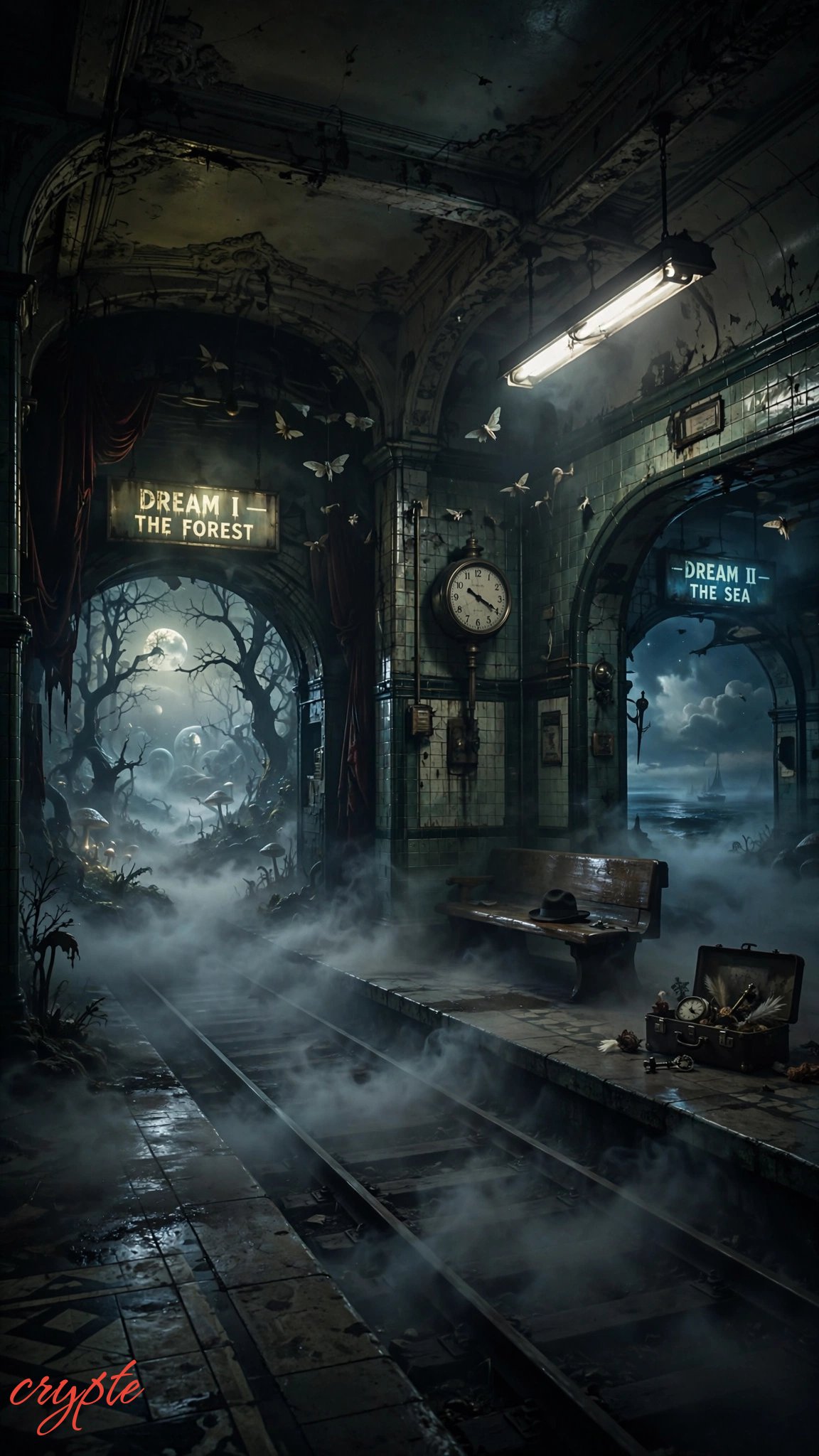 #dailyspark "A train station between two dreams"
