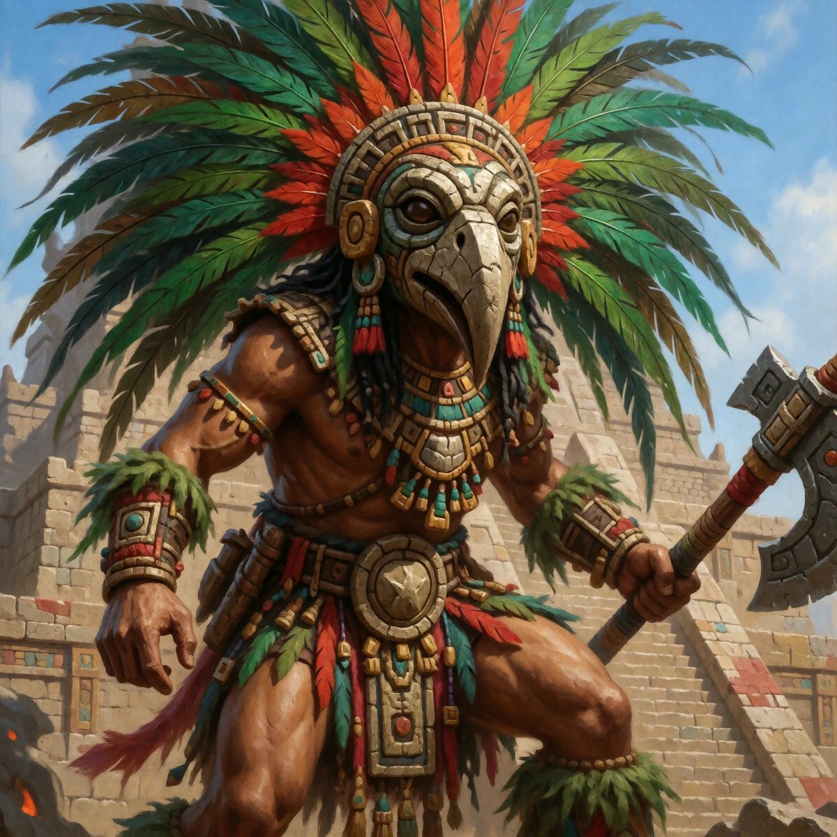 Where is the graveyard of dead gods? ... And who of Huitzilopochtli? In one year—and it is no more t…