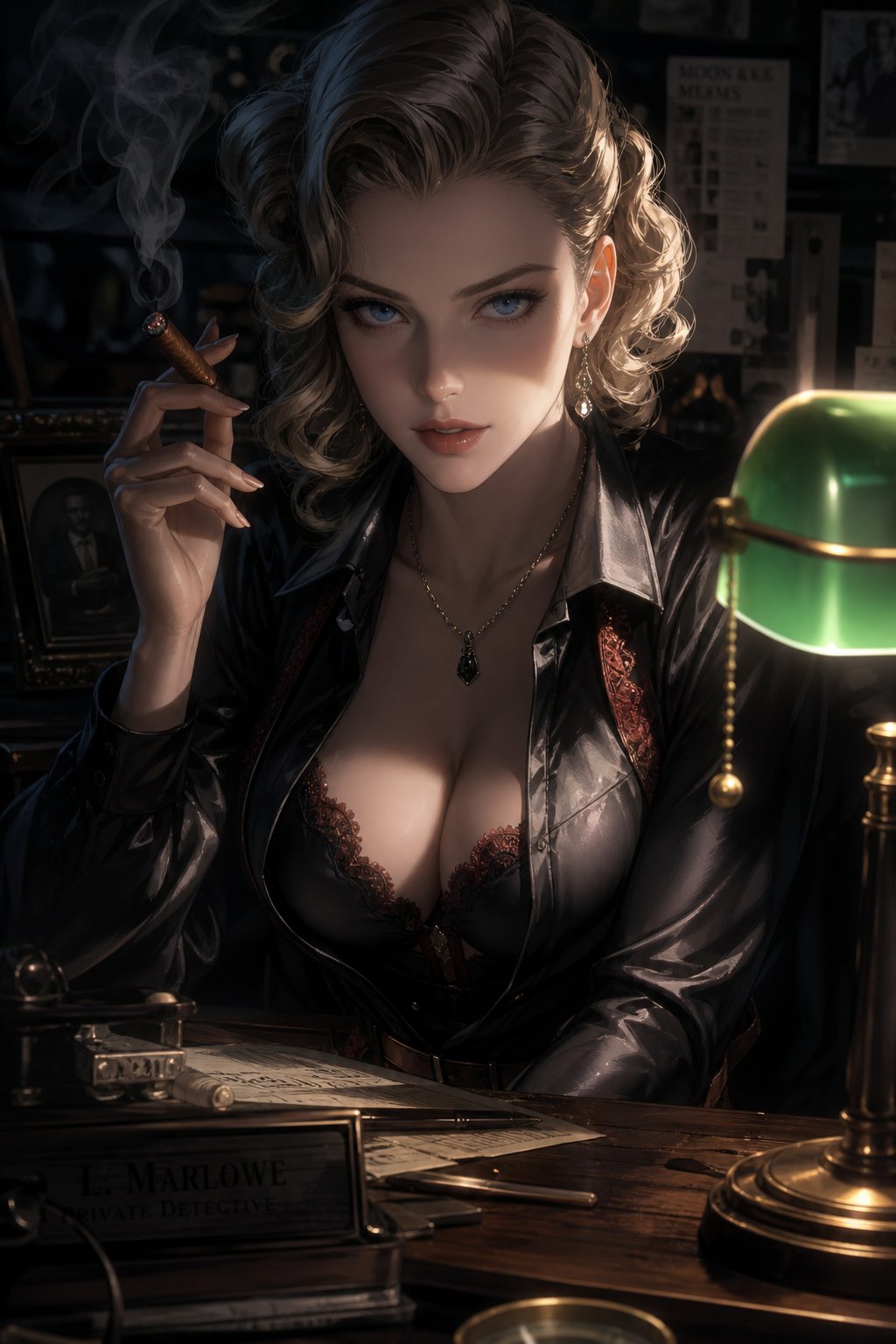 Noir. It started with a dame. It always starts with a dame. - Sam Spade