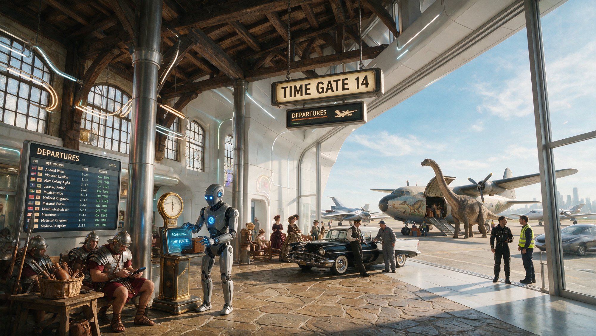 The Airport for Time Travelers