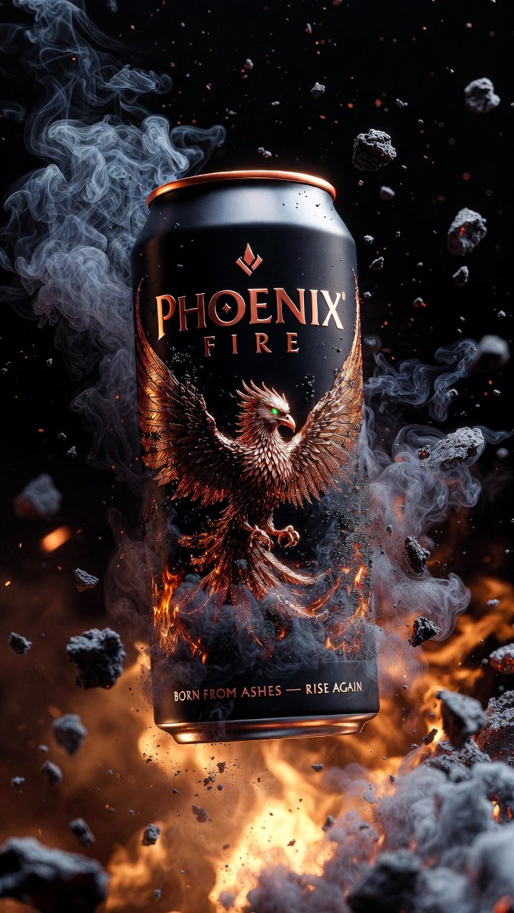 The signature of Phoenix 🐦🔥🔥 You don’t burn out. You rise. PHOENIX FIRE — forged in fire, born from…