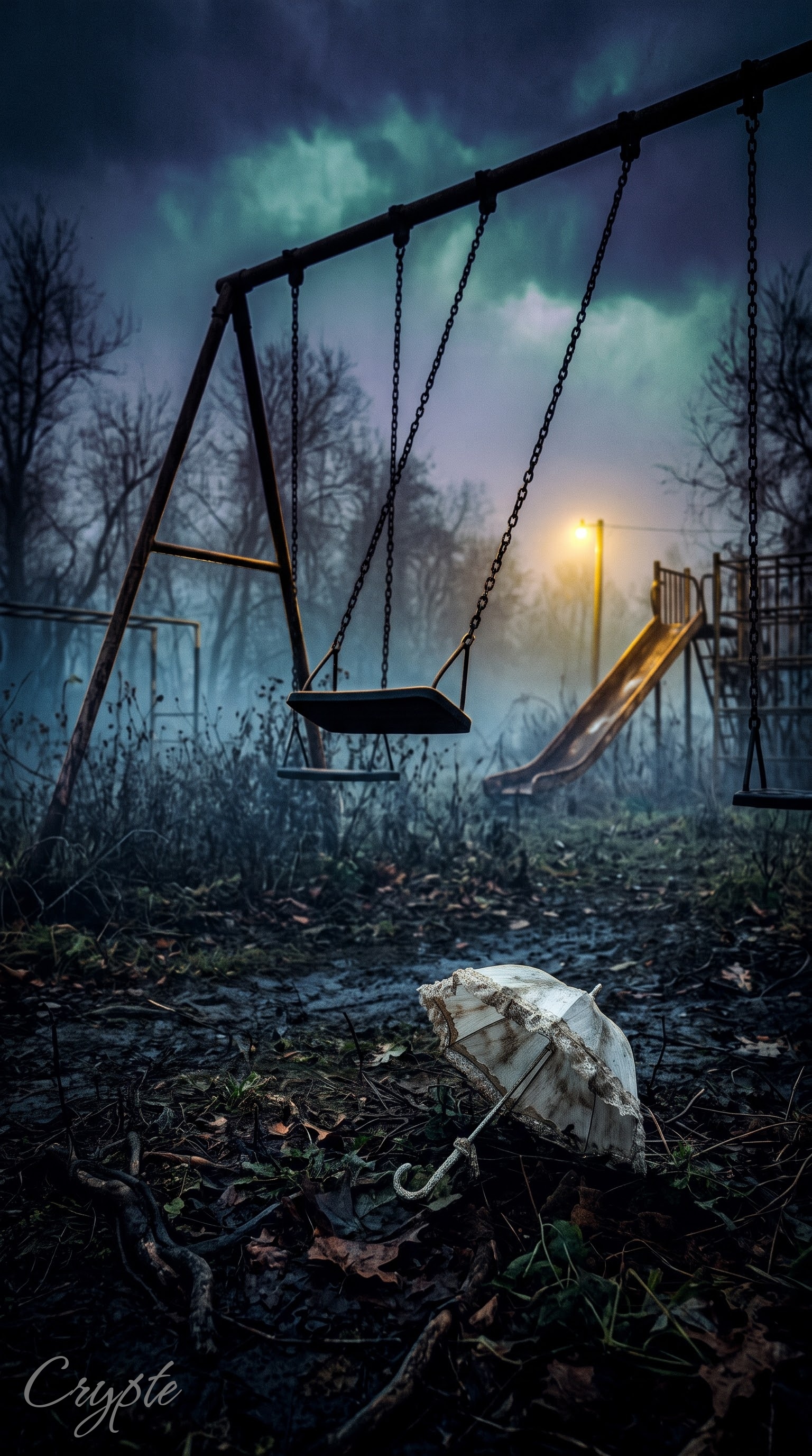 #dailyspark "an empty swing still moving"