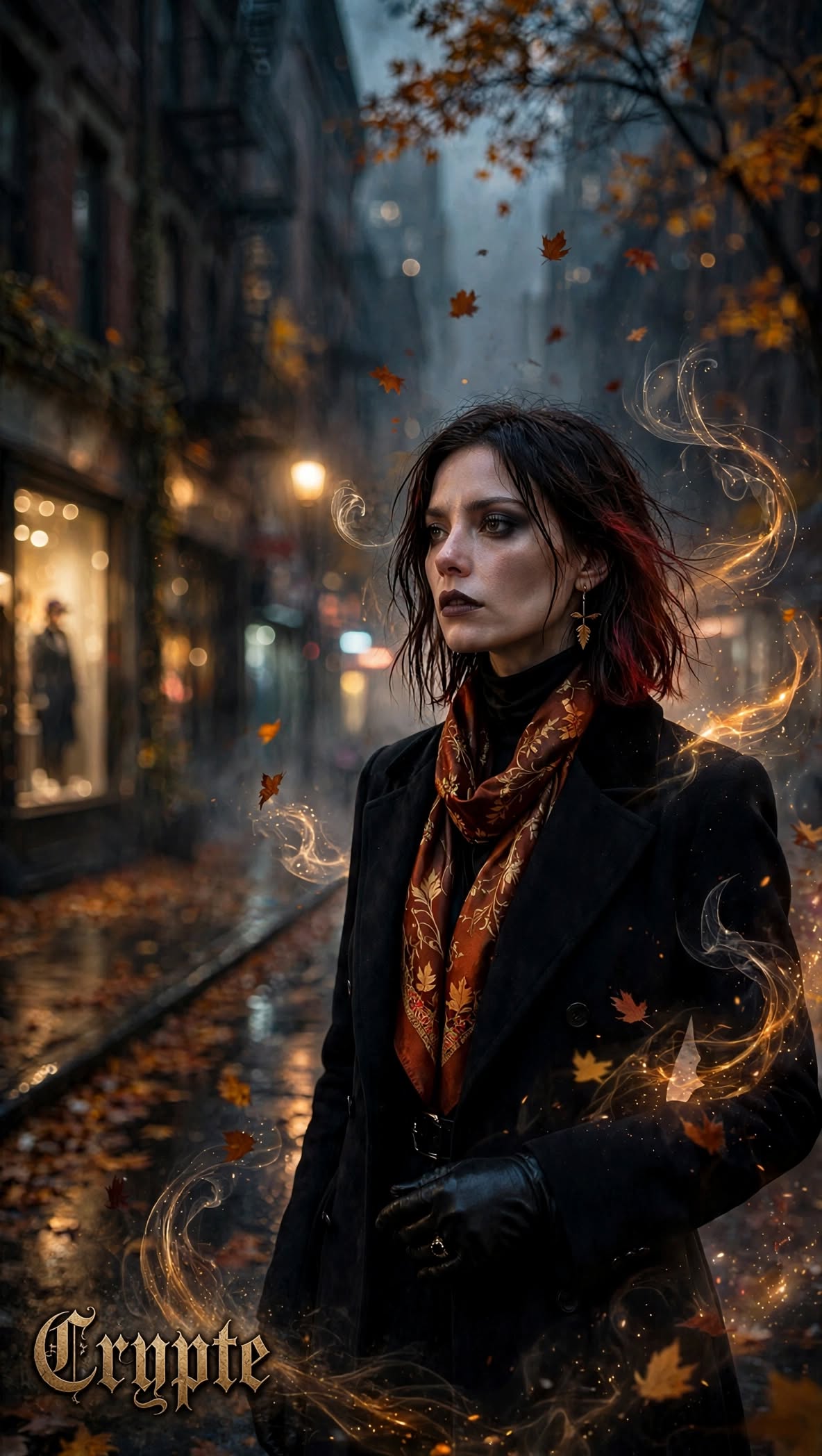 #FallSeasonFashion Challenge by @GuruScorpion🦂👊 Day 3:Autumn in the City In the October mist and gol…