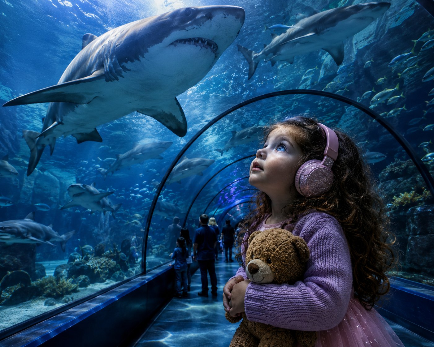 Day 1: Great White Encounter #SharkWeek Challenge — Hosted by Scorpion AI Art