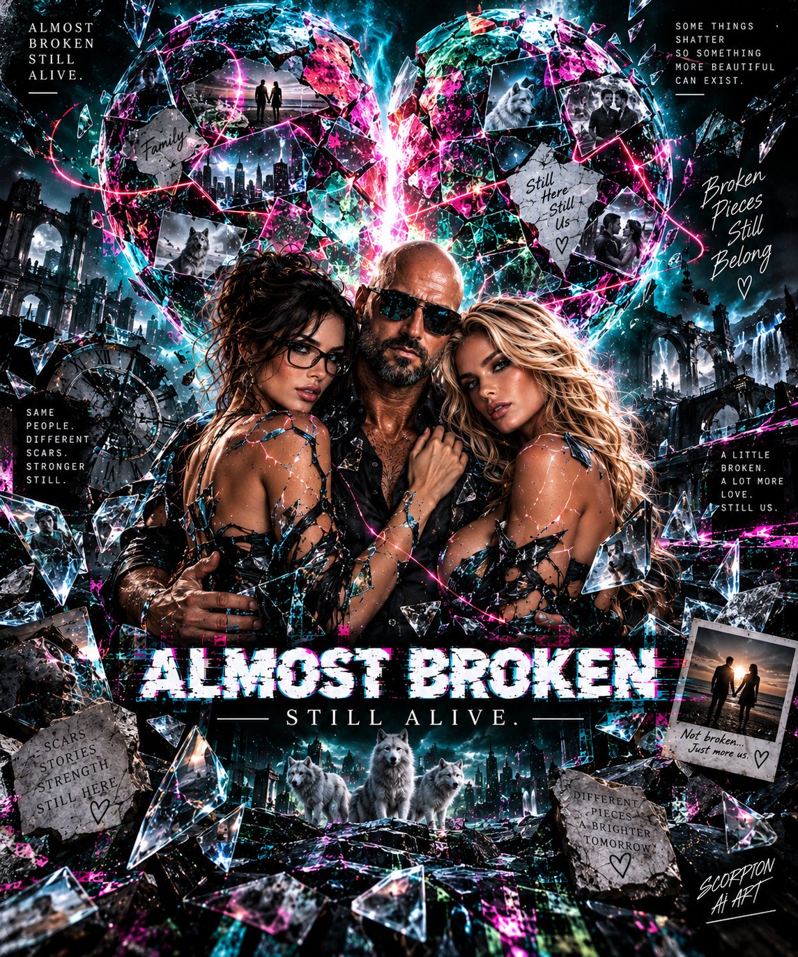 💚 DAY 6 — ALMOST BROKEN “Still Alive.” Almost broken doesn’t mean finished. Challenge by @AiMachete…