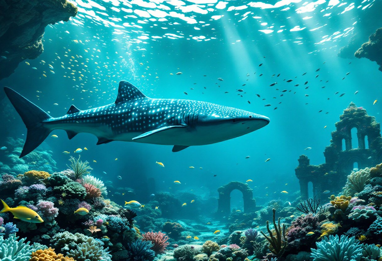 Whale Shark Garden Under the Sea... Left over from @GuruScorpion whale week.