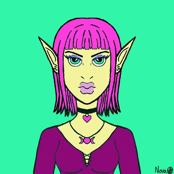 This image is not AI. Hand drawn with a digital art tool called artflow. I am leaving the ai art com…