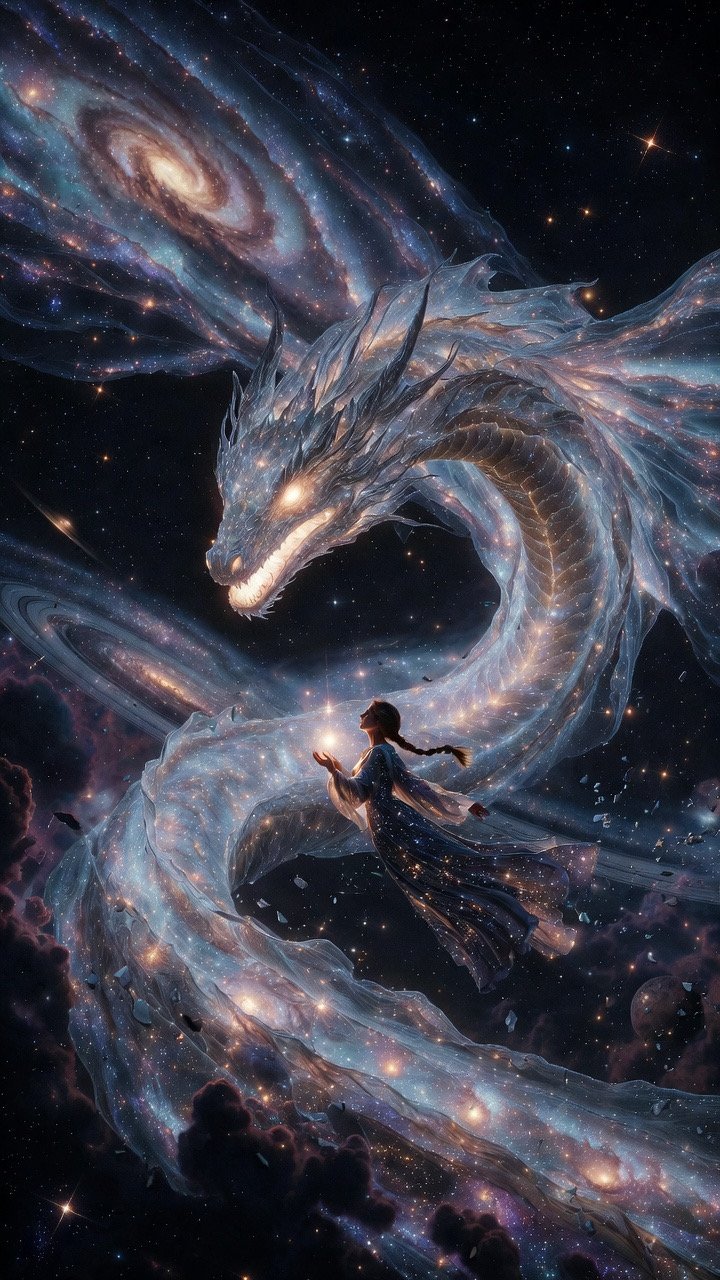 #mythsandlegends #aiart #aiartcommunity All welcome to join Day 12 Celestial Serpent
