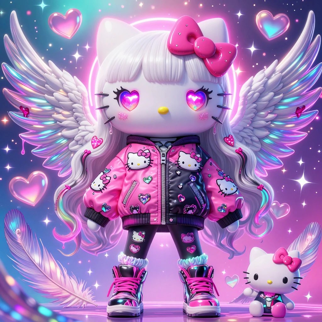 Here is Hello Kitty Version For you @mirrorize Left is Spring Model Right is Yume