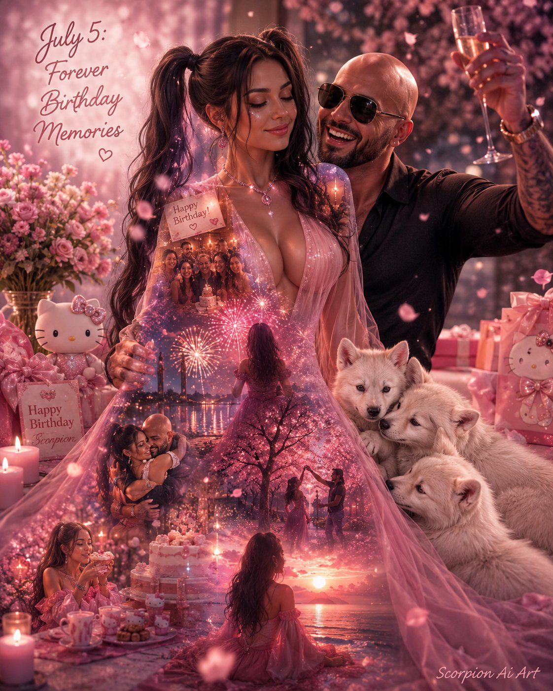 ✨ #CelebrateGigi — 5‑Day Birthday Challenge for @gigisaiart247 Hosted by @GuruScorpion Day 5 — July…