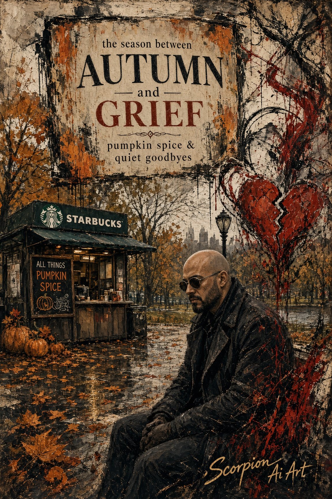 #dailyspark the season between autumn and grief