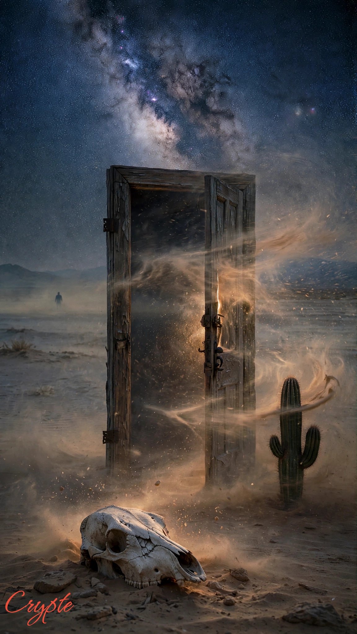 #dailyspark "A door in the desert, slightly open”