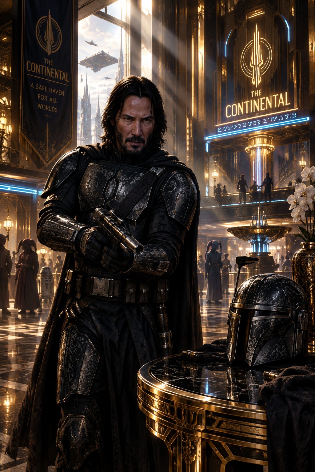 John Wick... Mandalorian.