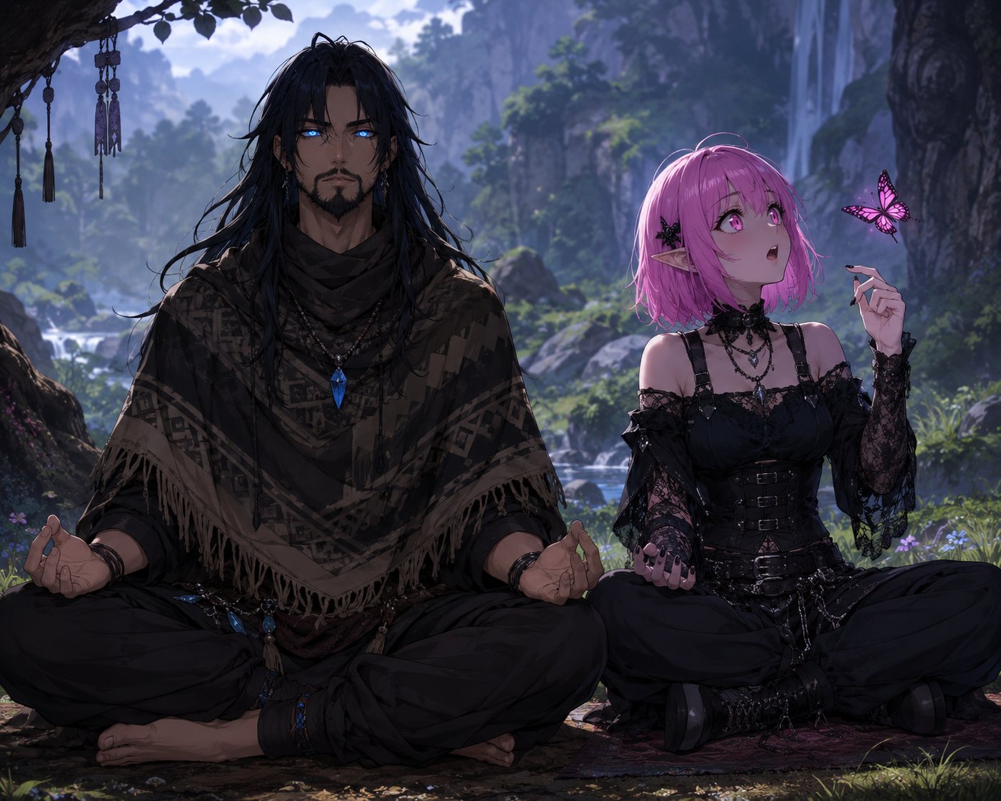 I'm loving my dad's new OC look. Check him out! @sabercitian