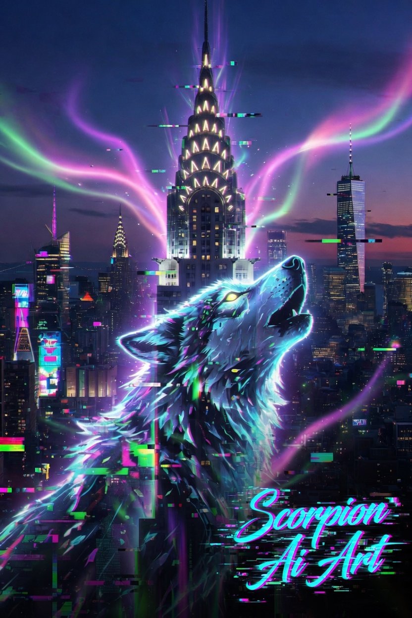 May 13 - Ethereal • Glitch • Spire #3wordchallenge #wolfwednesday