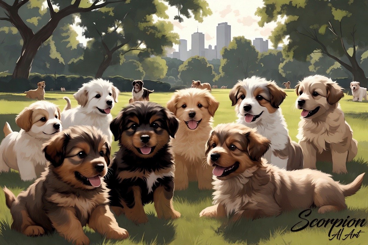 #QP #DogDay at the Dog Park