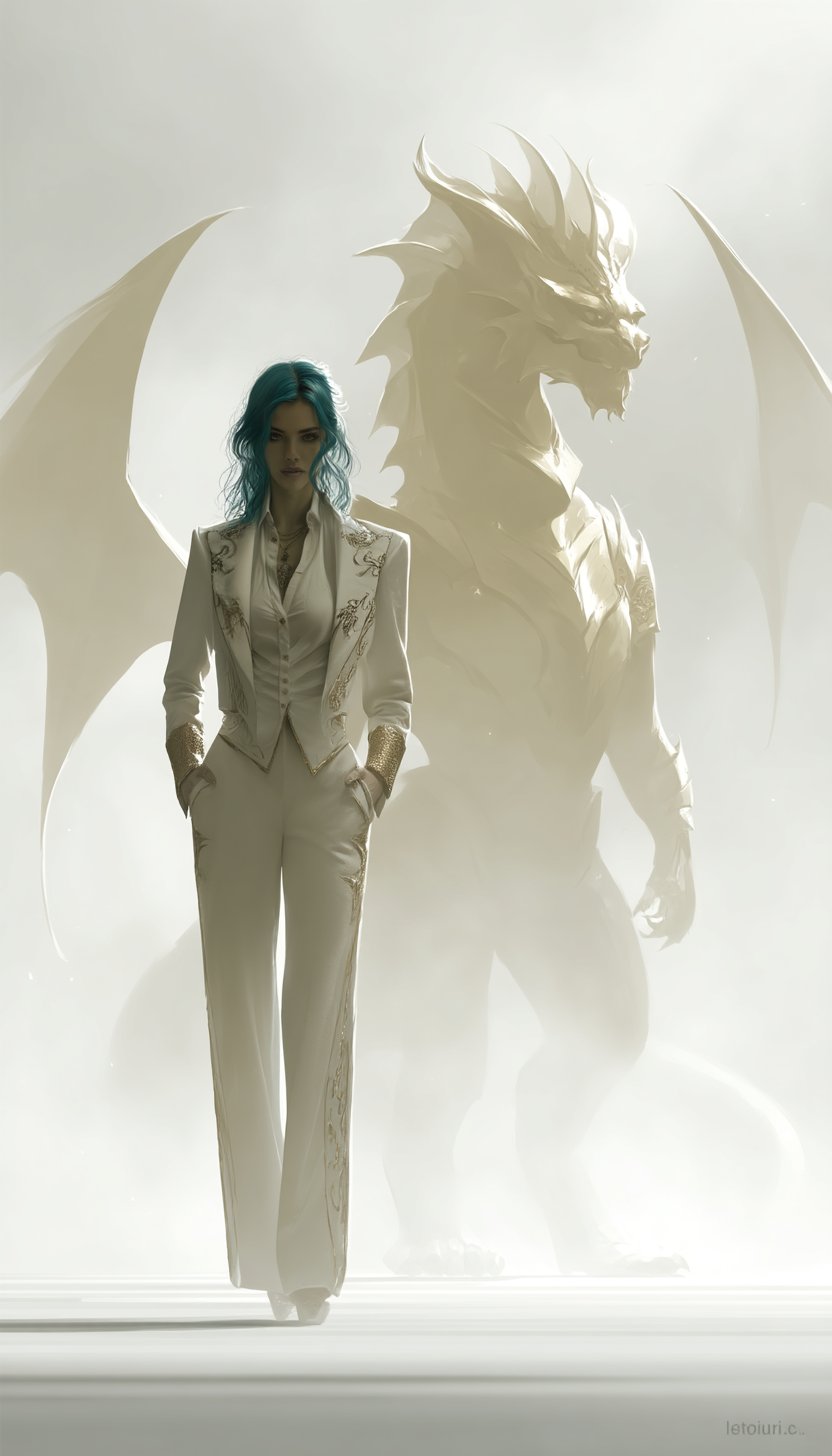 #Midjourney #AmberbyNevyn #DragonTuesday #DragonAndShe