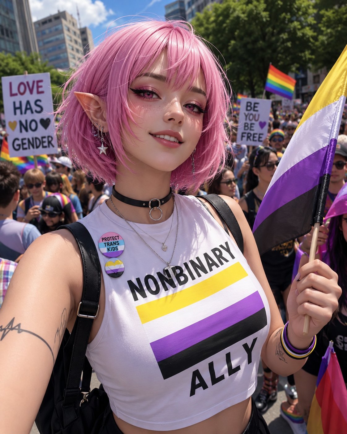 So I have explored my gender. And no lie, I still believe my spirit is genderless. But I'm at peace…