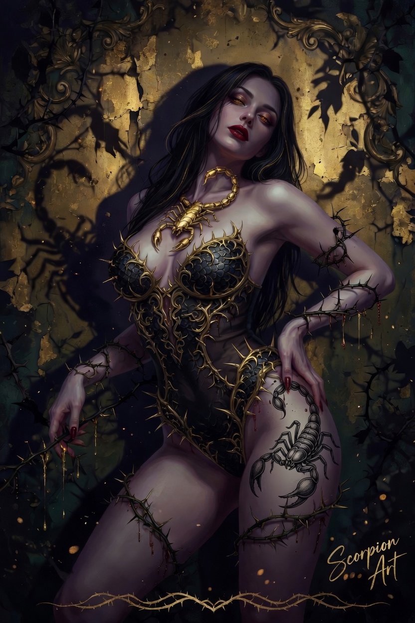 May 17 - Gilded • Thorn • Shadow #3wordchallenge