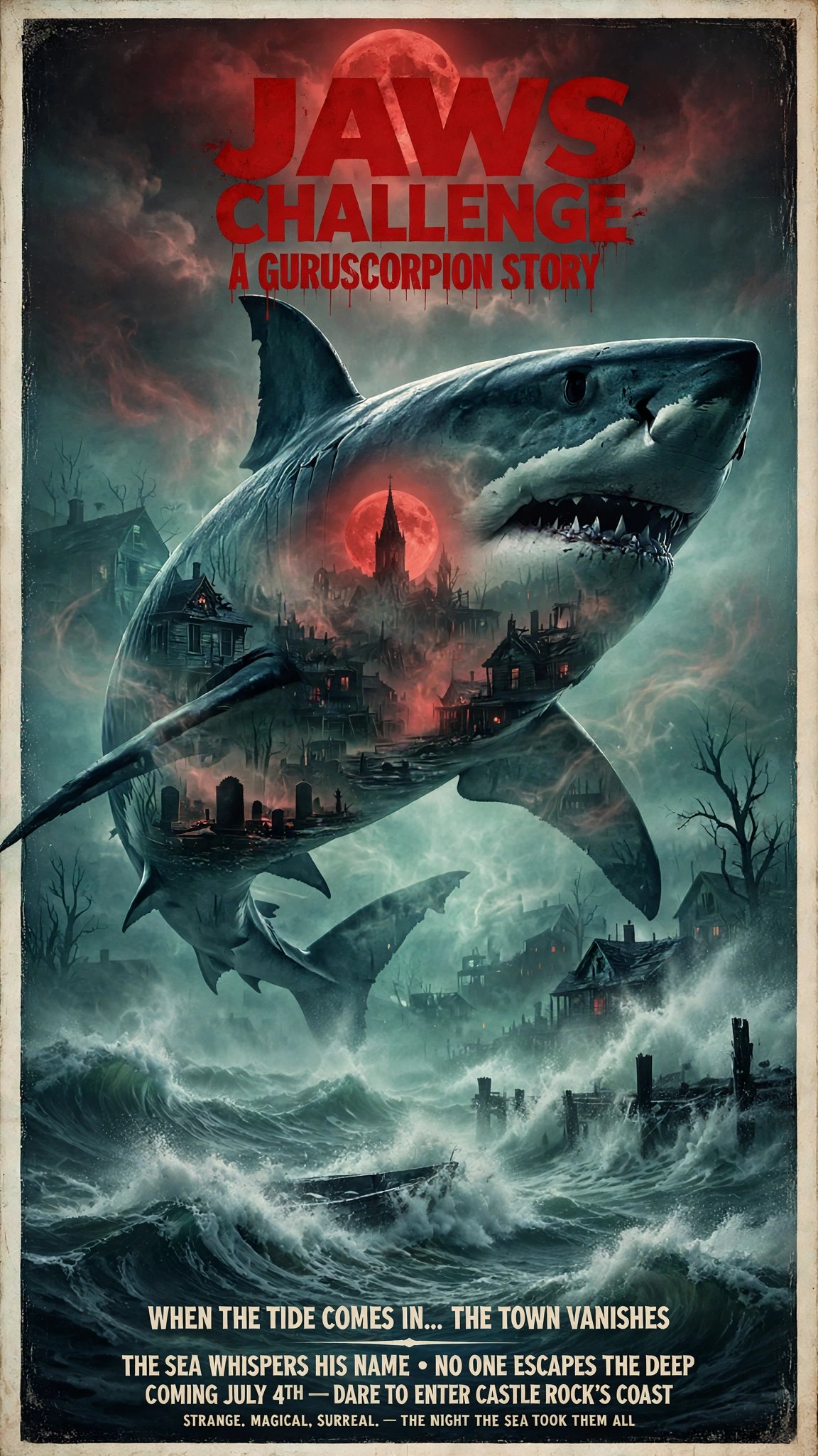#SharkWeek Challenge🦈🦈🌊 — Hosted by the incredible @GuruScorpion Sunday 26 July: Shark Week Finale💥💥…