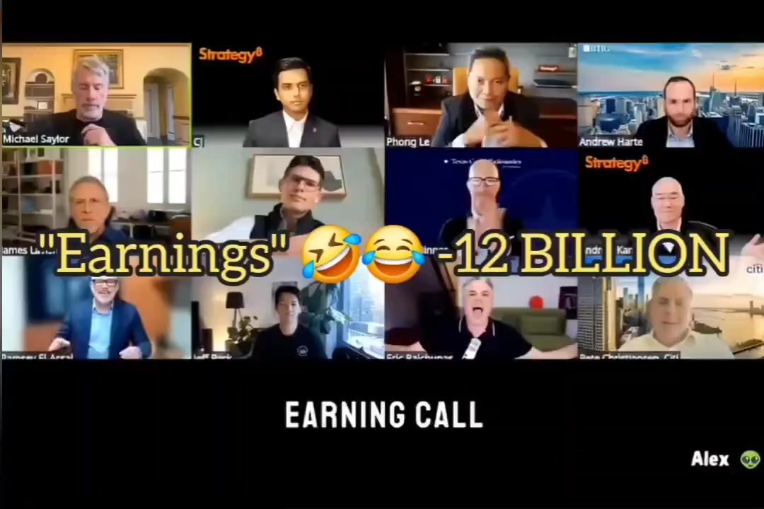 Blast from the past. The last earnings what a joke. Saylor a…