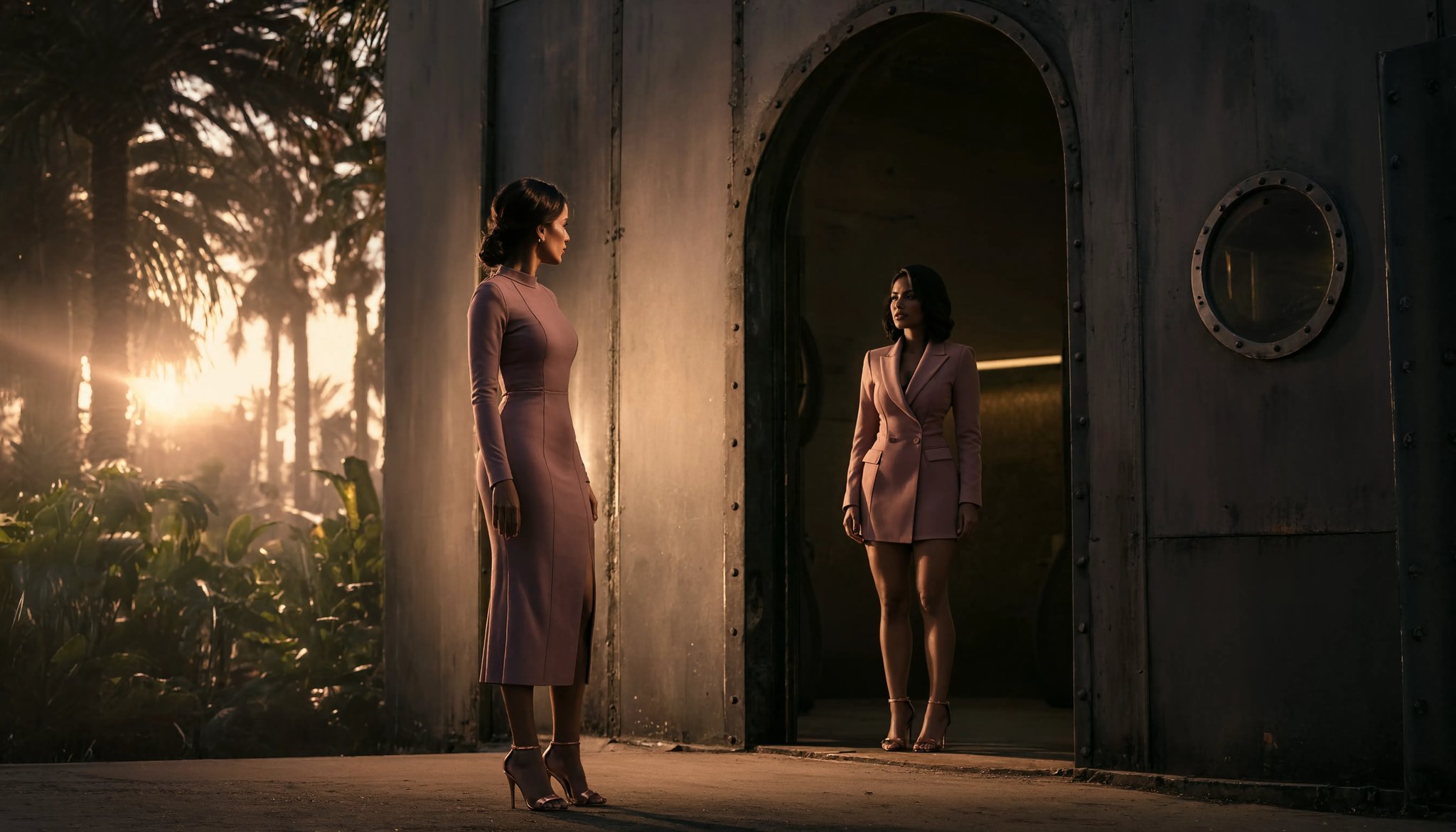 Tuesday Twins. Dawn Drapes.
