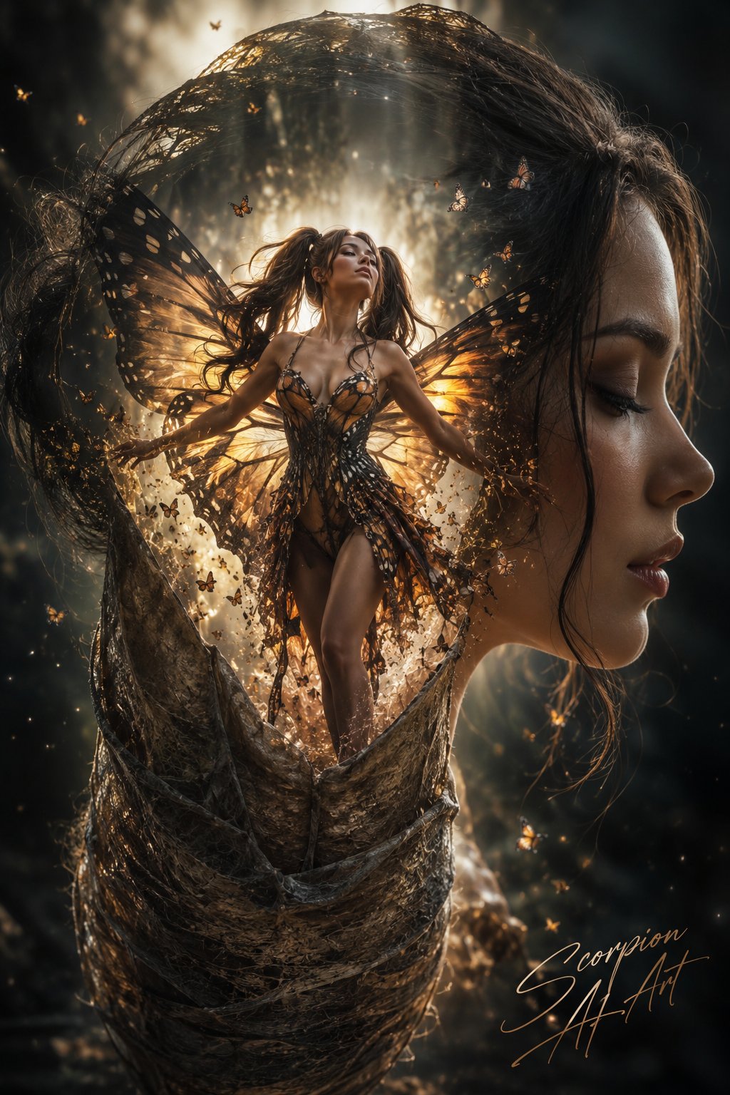 ~ May AI Art Challenge ~ #SeasonofFirstBreath A journey through birth, instinct, and wild spirit Hos…