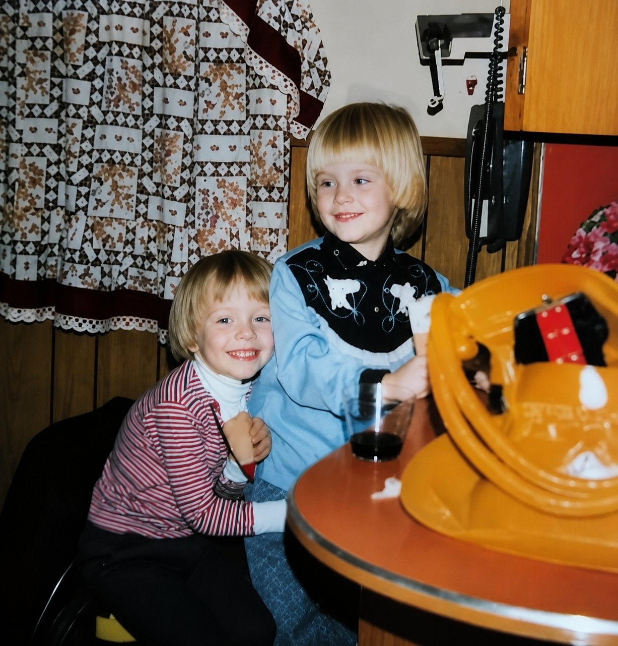 Wow AI is awesome.. Seeing this image fixed is amazing. This is me and my brother.. Well he is my co…
