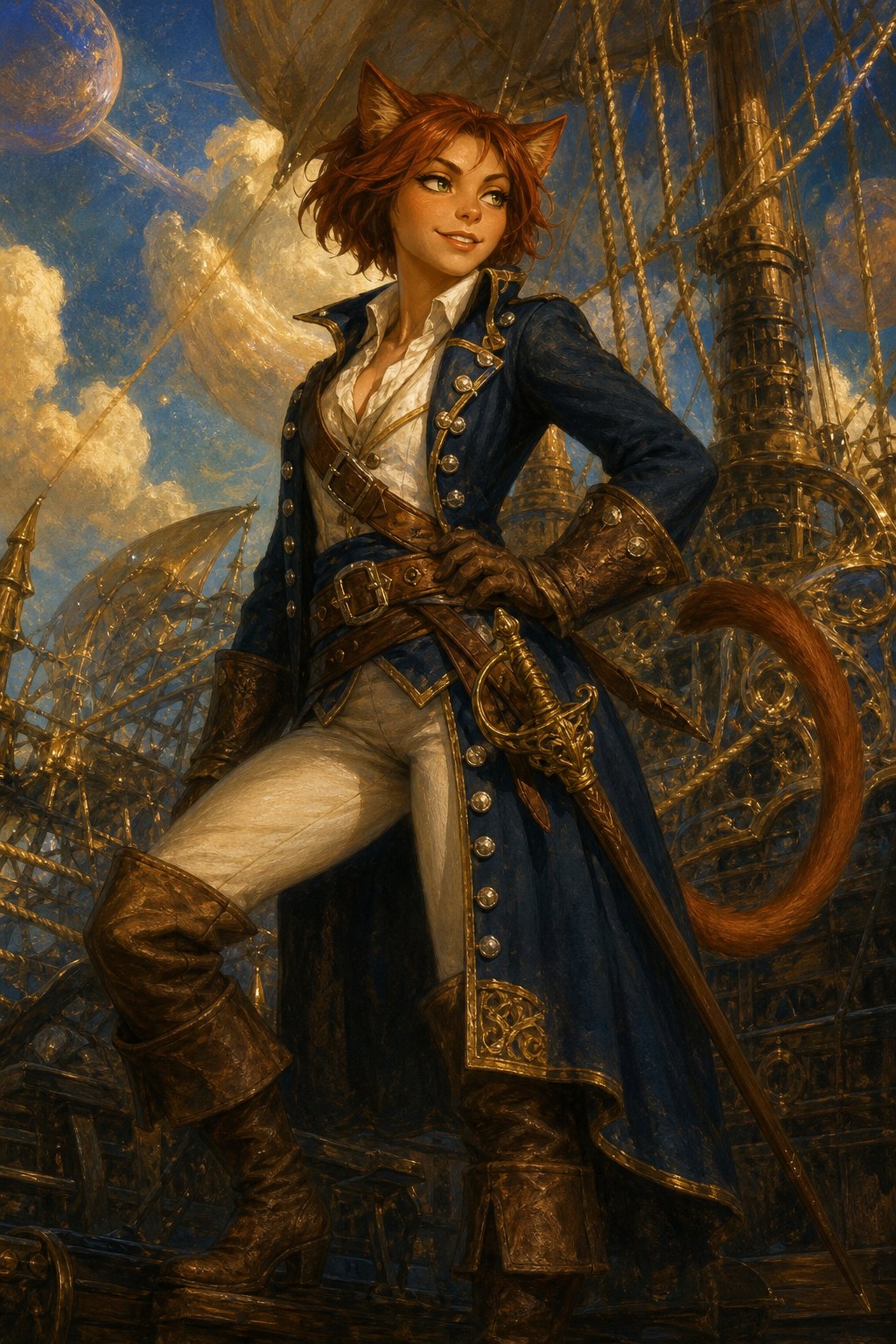 Captain Amelia - Treasure Planet