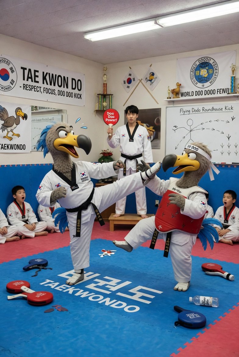 Tae kwon do, dodo birds