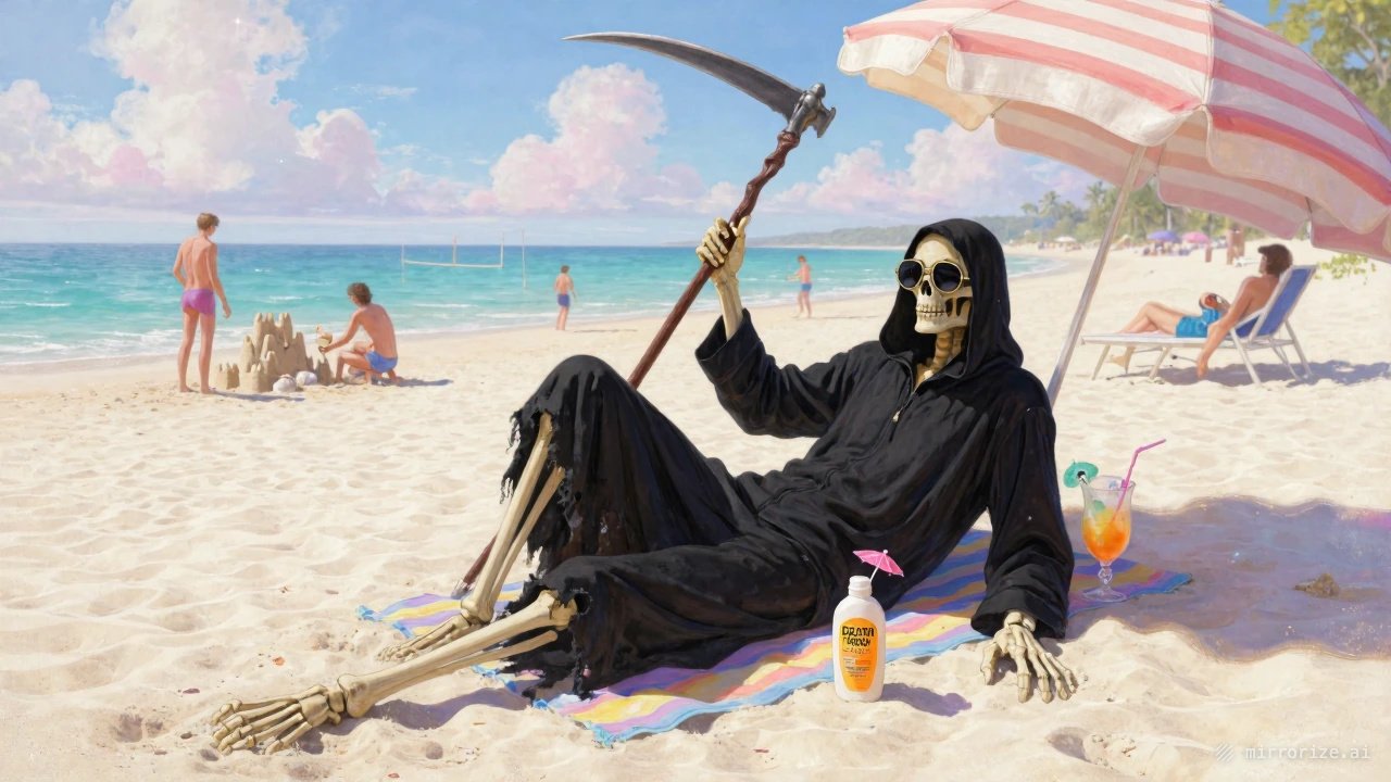 Trading in souls for sunscreen