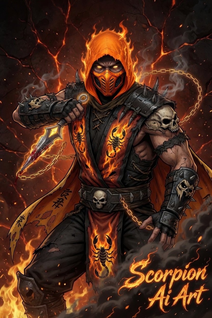 #ScorpionSunday 🦂 #mortalcombat