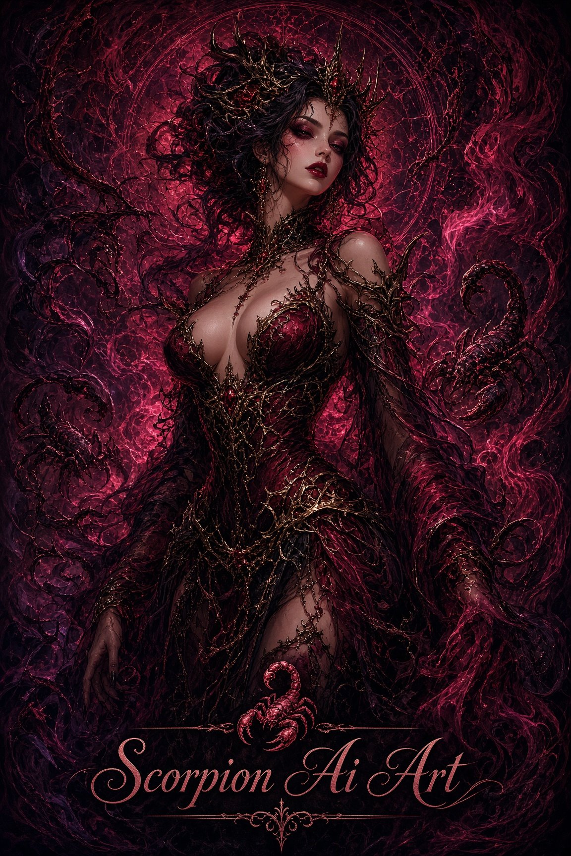 Lillith - The Mistress of Lust #AugustAipocalypse #BeautifulChaos Hosted by @hiddencode