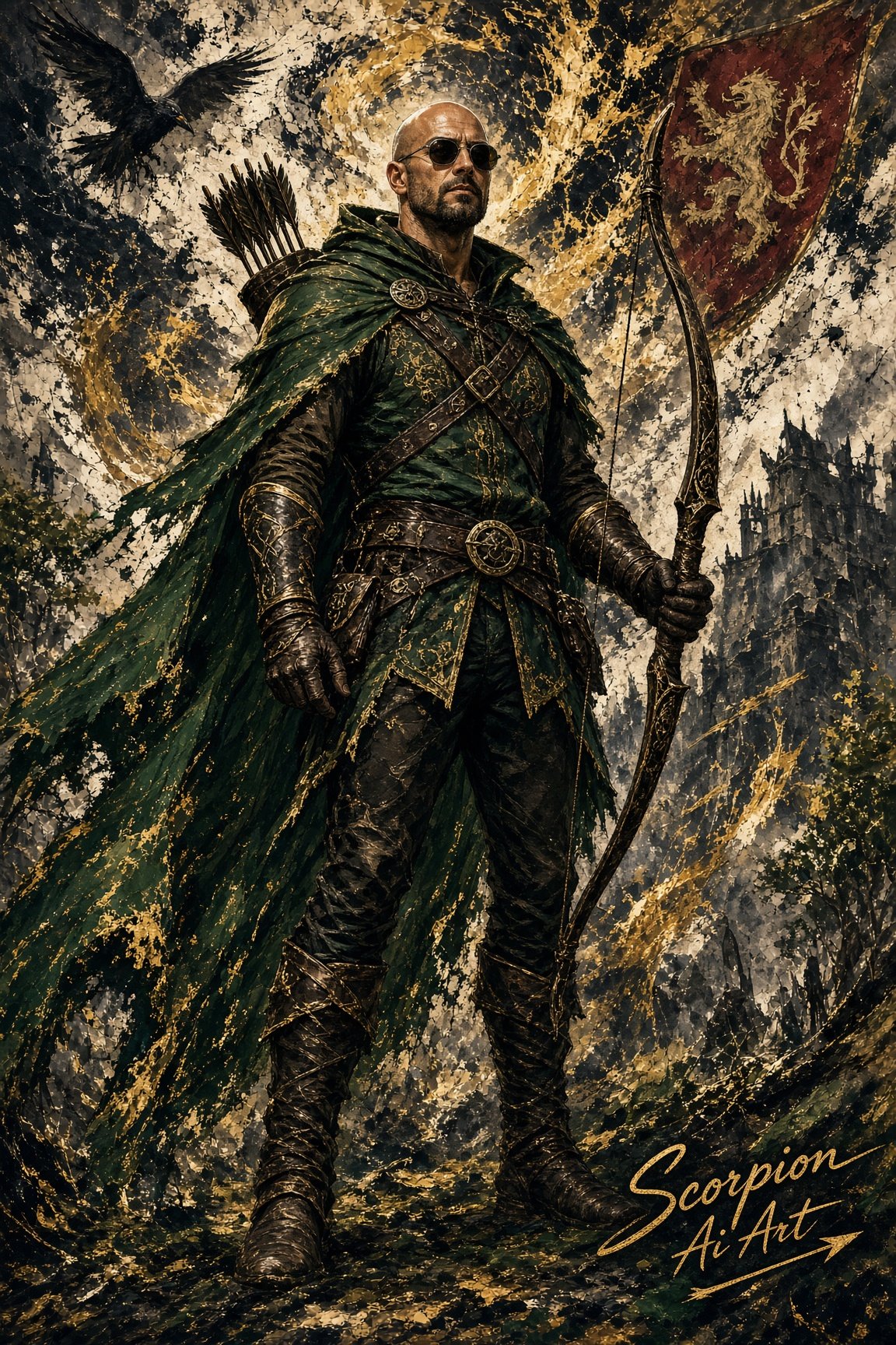 Robyn Hood - Prince of Thieves #AugustAipocalypse #epicHeroes By @hiddencode #fromtheroad #Beautiful…