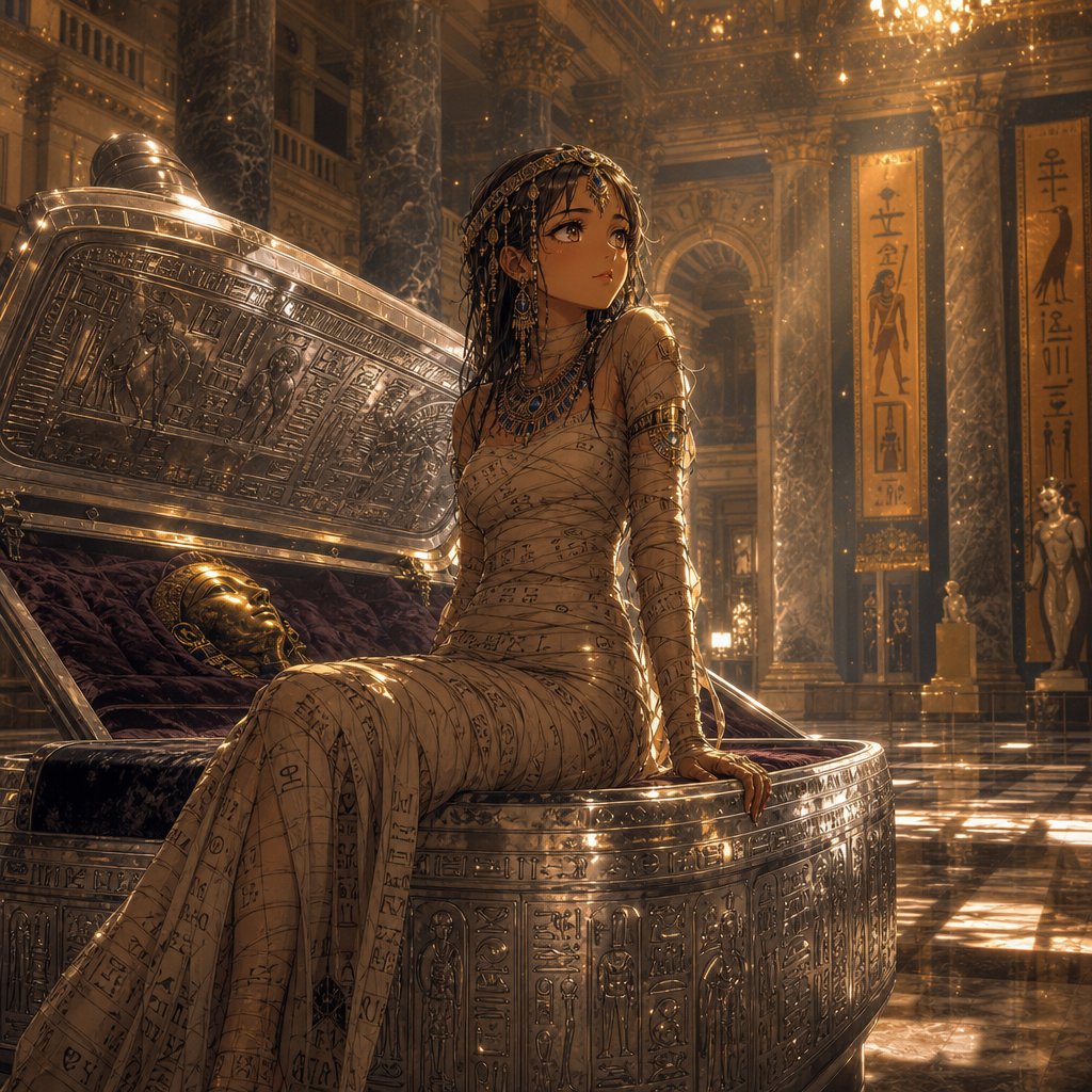 Priestess of the Silver Sarcophagus 1