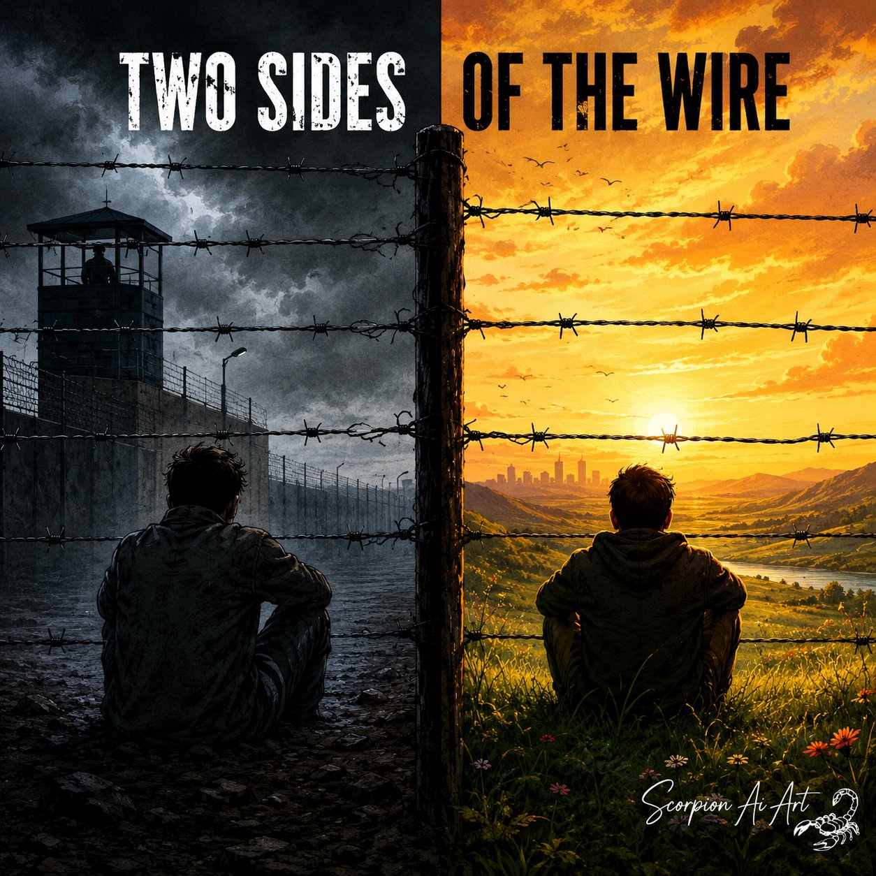 Two Sides of the Wire