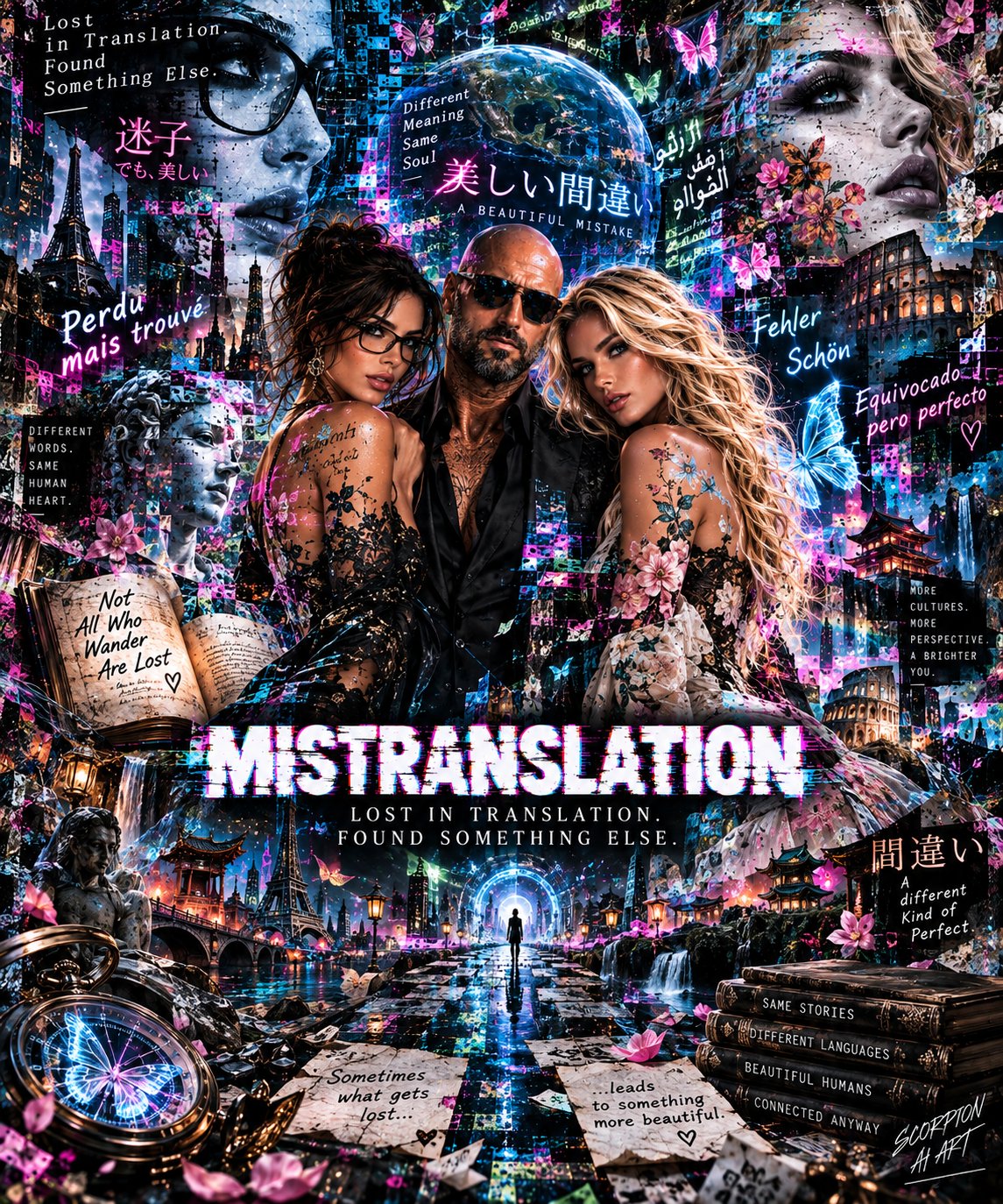 🔵 DAY 5 — MISTRANSLATION “Lost in Translation. Found Something Else.” #KeeptheGlitch #NotWhatIMeant…