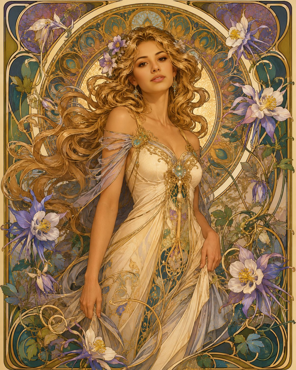 Art Nouveau #aiartstyles @GuruScorpion