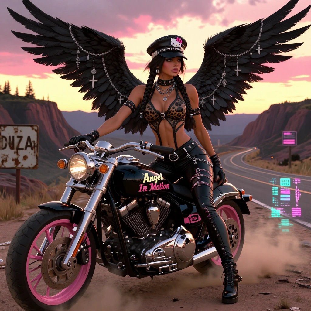 Week of Angels Here is my Baddie Angel 🖤😇 All welcome to Join