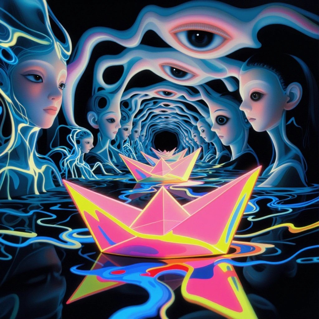 #dailyspark the last dance of a paper boat