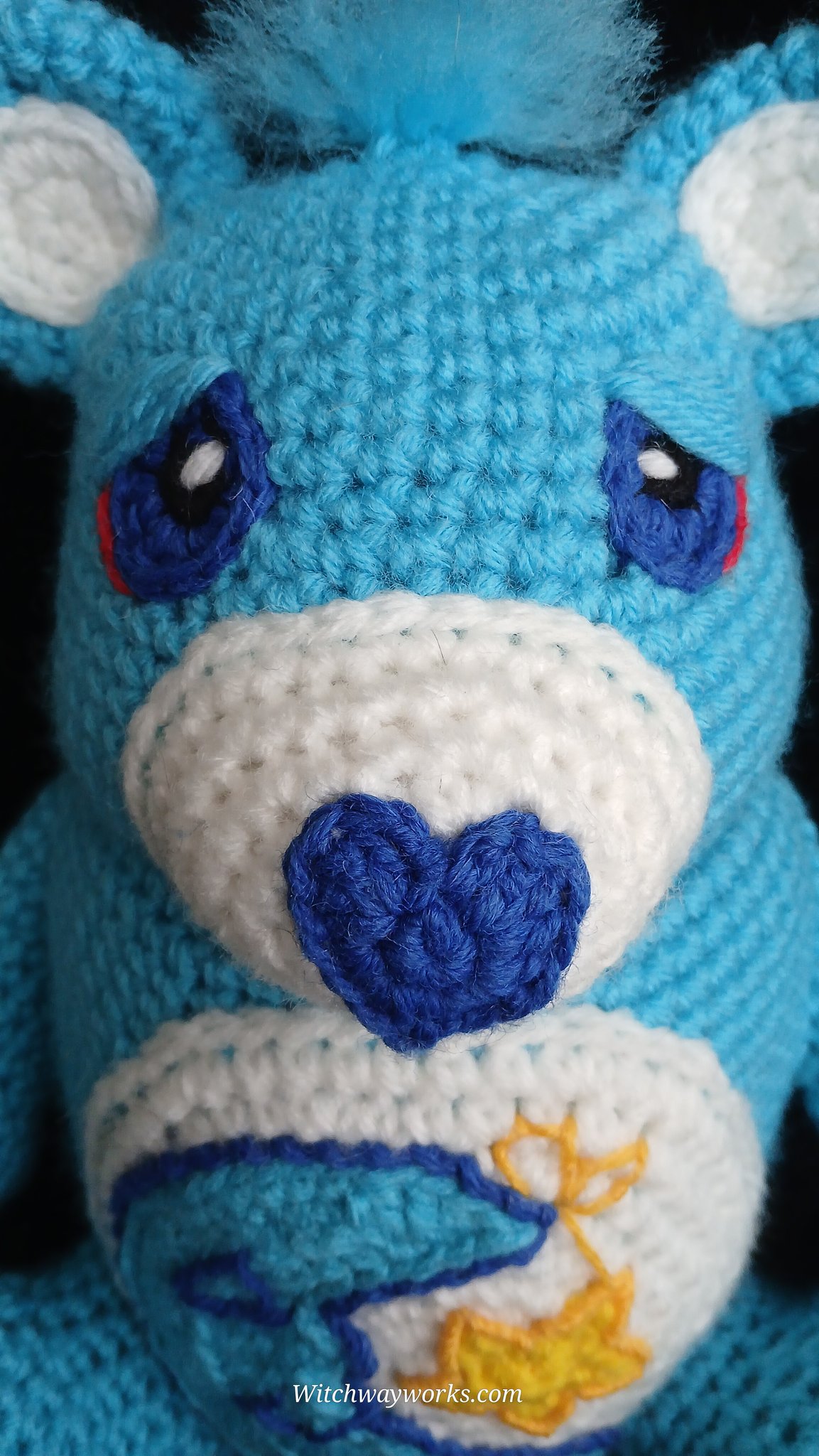 🪄🧶The Sleepy Bear stash jar is complete! 🐉✨️ The bears I had originally designed had a "not a maple…